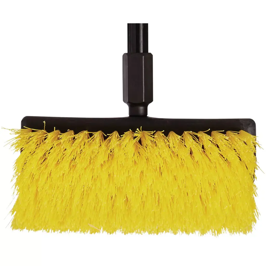 [RUBB-1125] Rubbermaid Scrubber Brush, 10-Inch With Handle