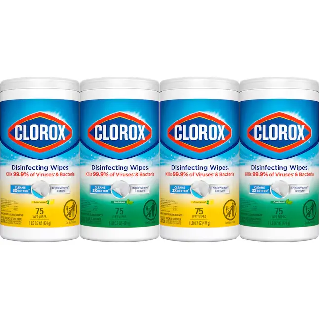 Wipes Clorox
