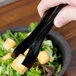 Tongs Black 6.25 In 72 Case