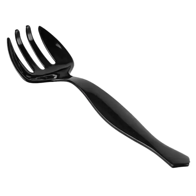 [VBSWSFBBOU] FORK SERVING BLK PLASTIC 8.5 IN BLACK  72 unit