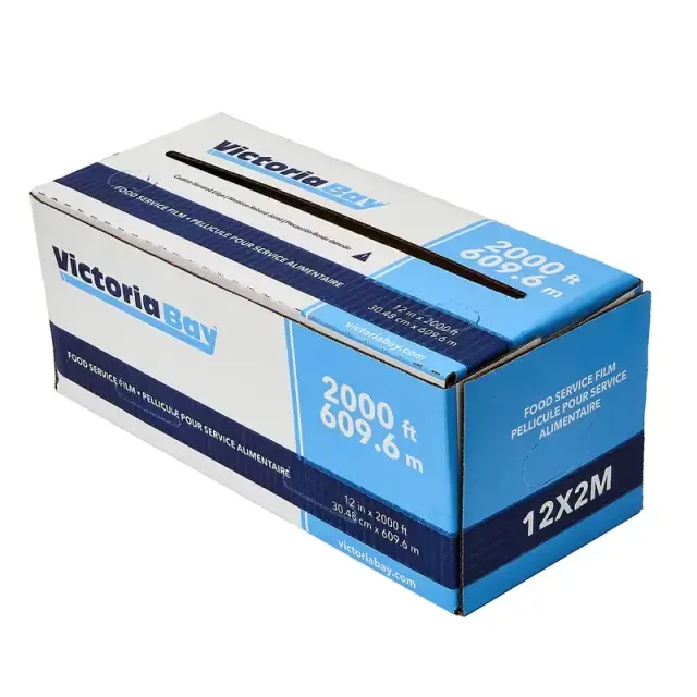 Film Roll 12IN X2000FT PVC 35 Gauge Clear