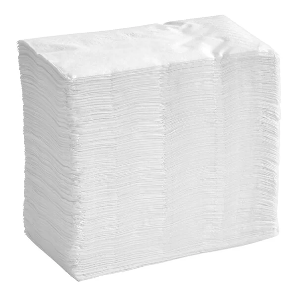 Napkin Dinner 15X17 White Premium 2 ply 12/250