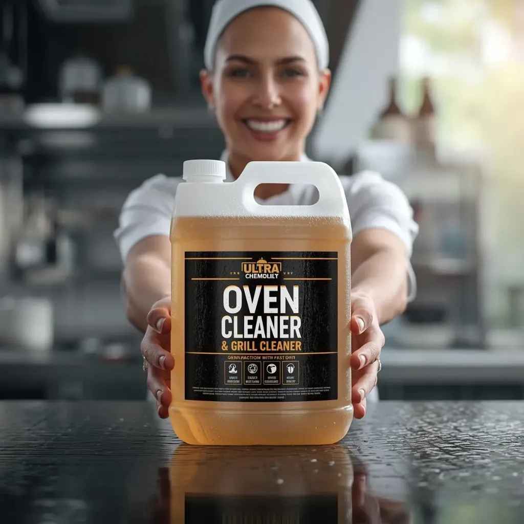 [Q-OVEN] Oven & Grill Cleaner Case of 4 Gallons