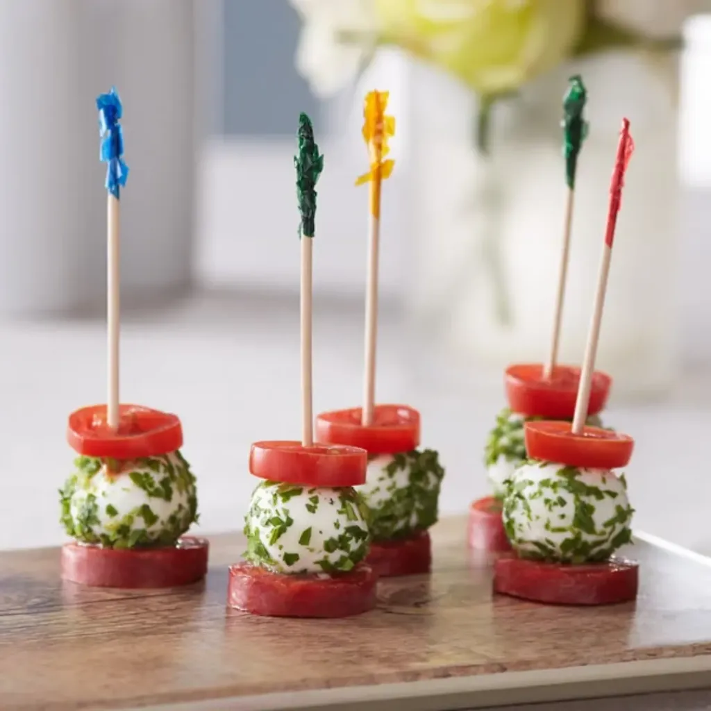 [4TOOTBOU] Frill Club Food Pick 4´ 1.000 Unit