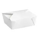 Lunch Box #4 White 160 Pcs 96 Oz