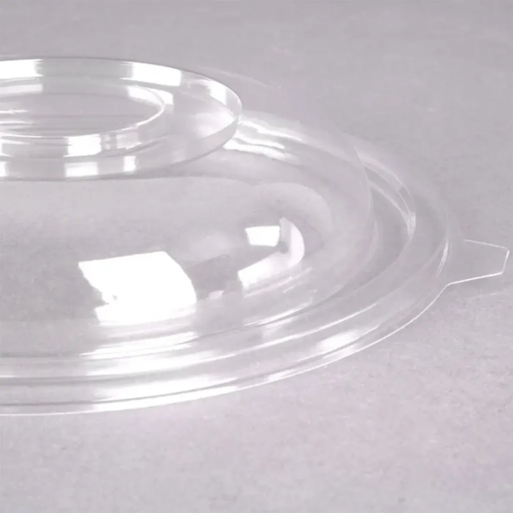 [B48LBOU] Lid 48 OZ Bowl  Clear Pet 300 Unit Rose