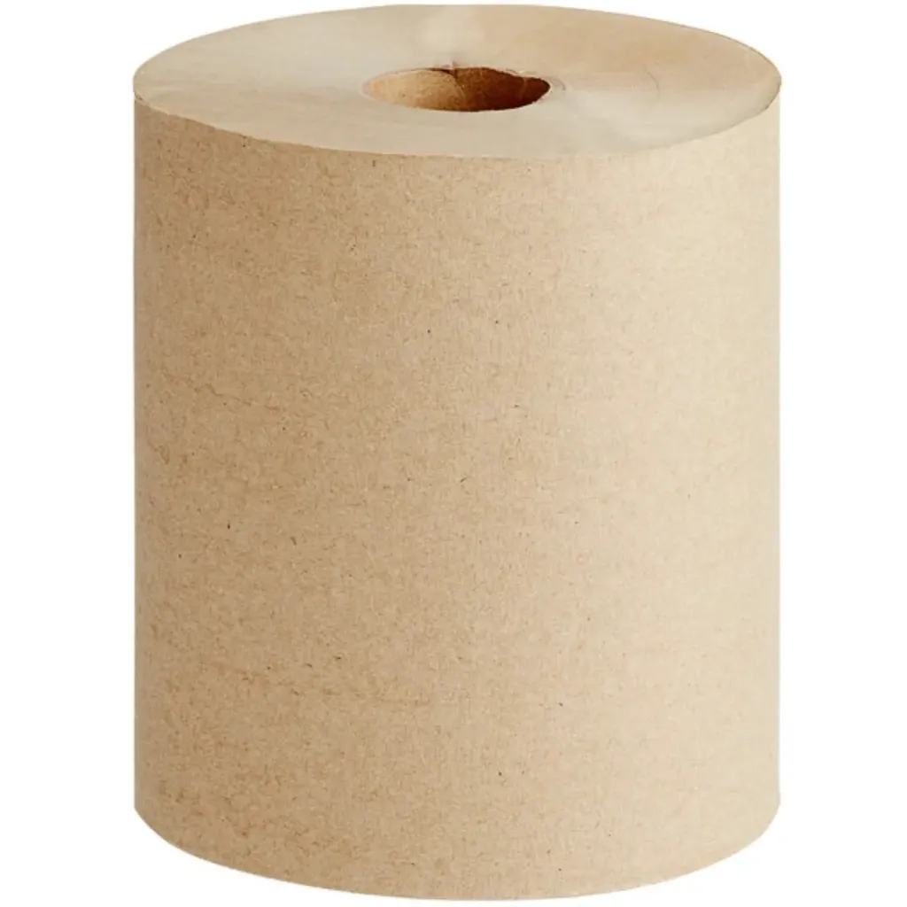 [P-RT780] Roll Towel Kraft 6 Rolls of 750 Feet