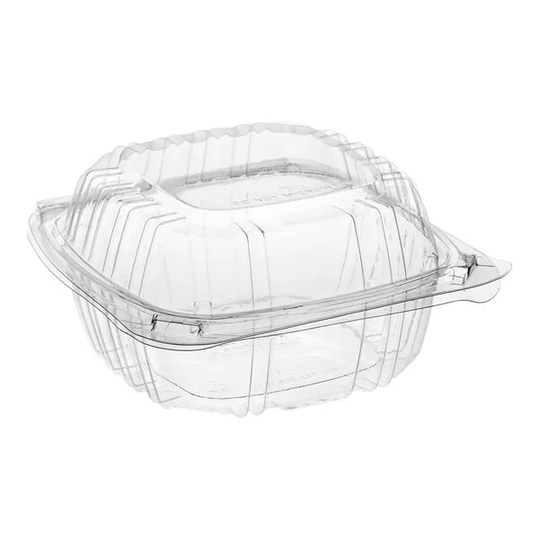 [PT-6060] Container 6" Pet Clear  (500 Unit)  Arepa