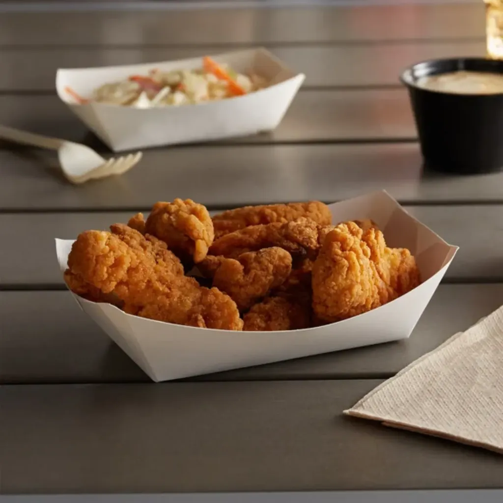 Food Tray 1/2 lbs Pk 4X250