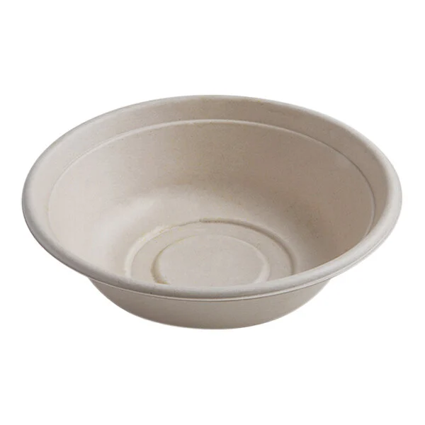 Plate Bowl Compostable 24 Oz 500 Unit