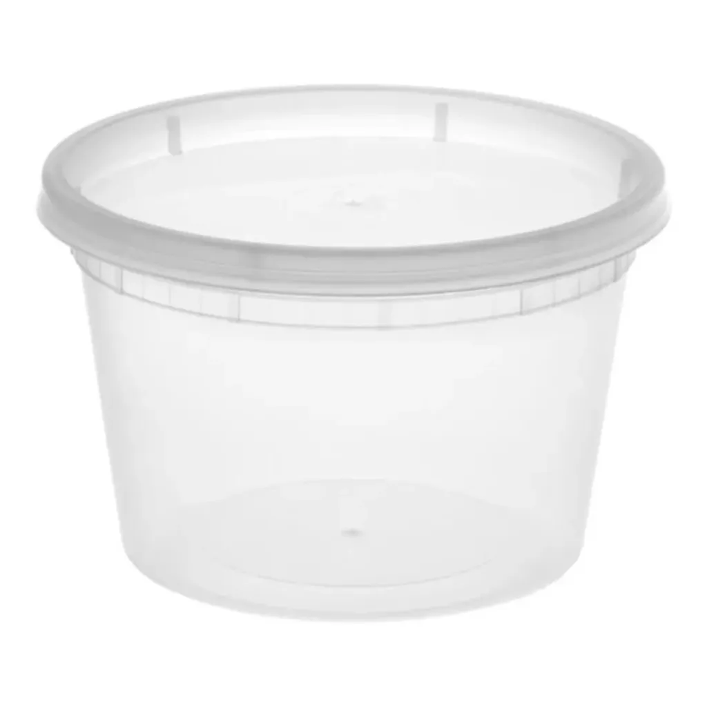 [JS-16] Container Deli 16 Oz 240 Unit (Arroz Ch) With Lid Microwavable
