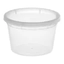 Container Deli 16 Oz 240 Unit (Arroz Ch) With Lid Microwavable