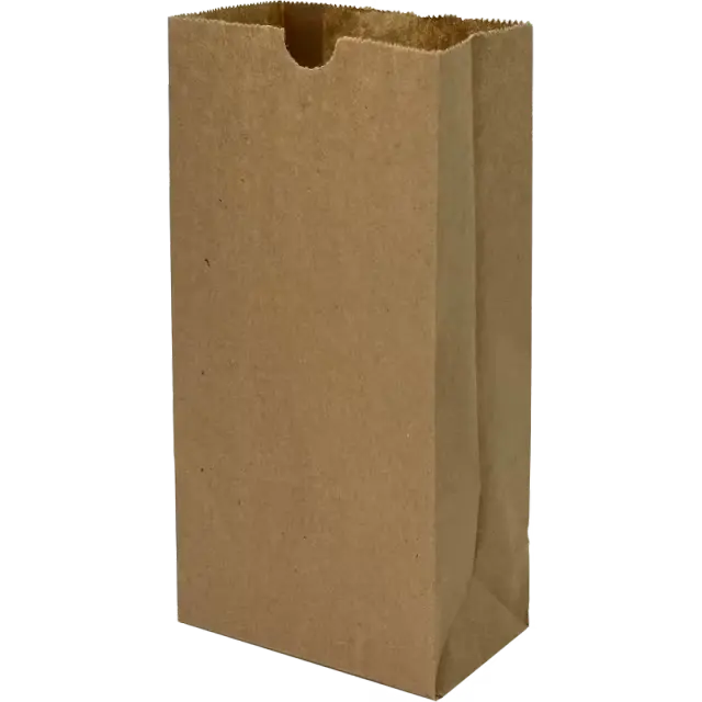[8B] Paper Bag 8 Brown Grocery 500 Unit