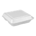 Container Foam 8X8  Pk 2/100 3 Comp