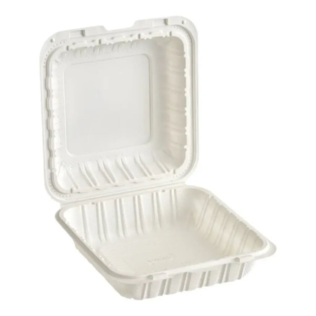 [ML-81] Container 8x8 1 Compartment (150 Pcs) TFPP Microwavable