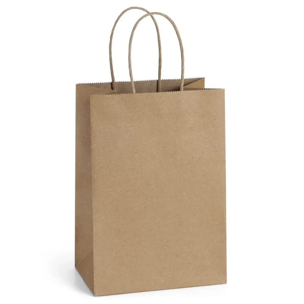 [PRIM074100] Bag Kraft With Handle 10*5*13 (250 Case)